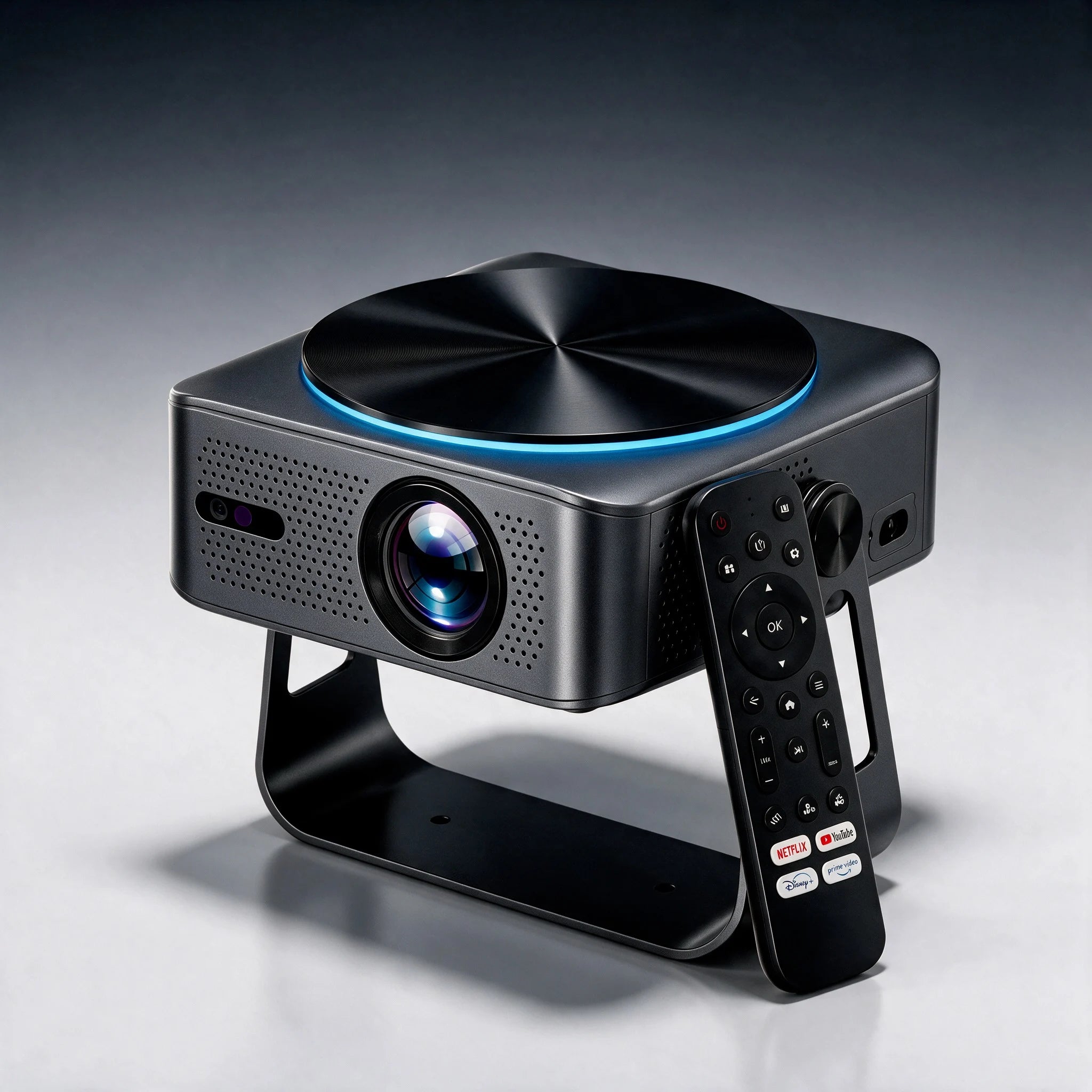 Zoomly® Pro Elite 4K Smart Projector