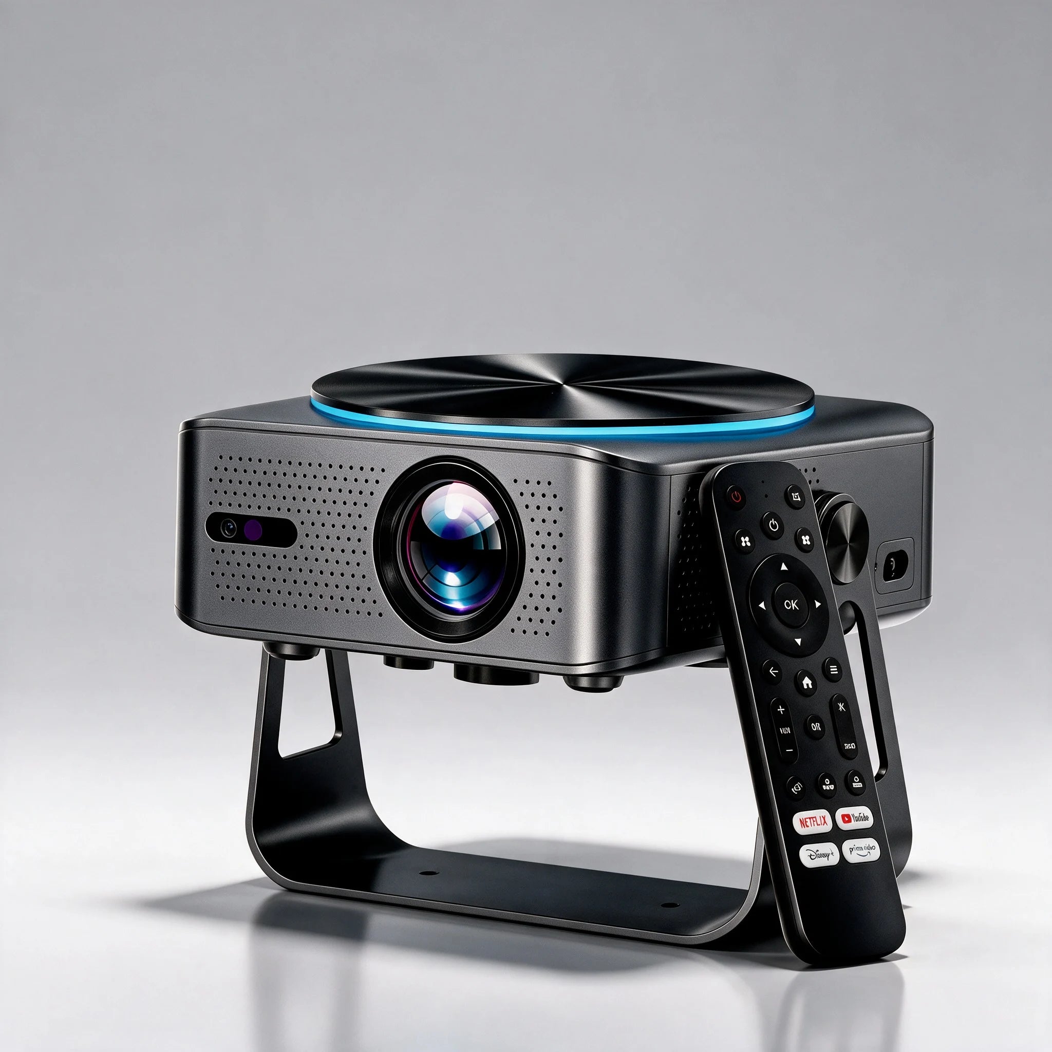 Zoomly® Pro Elite 4K Smart Projector