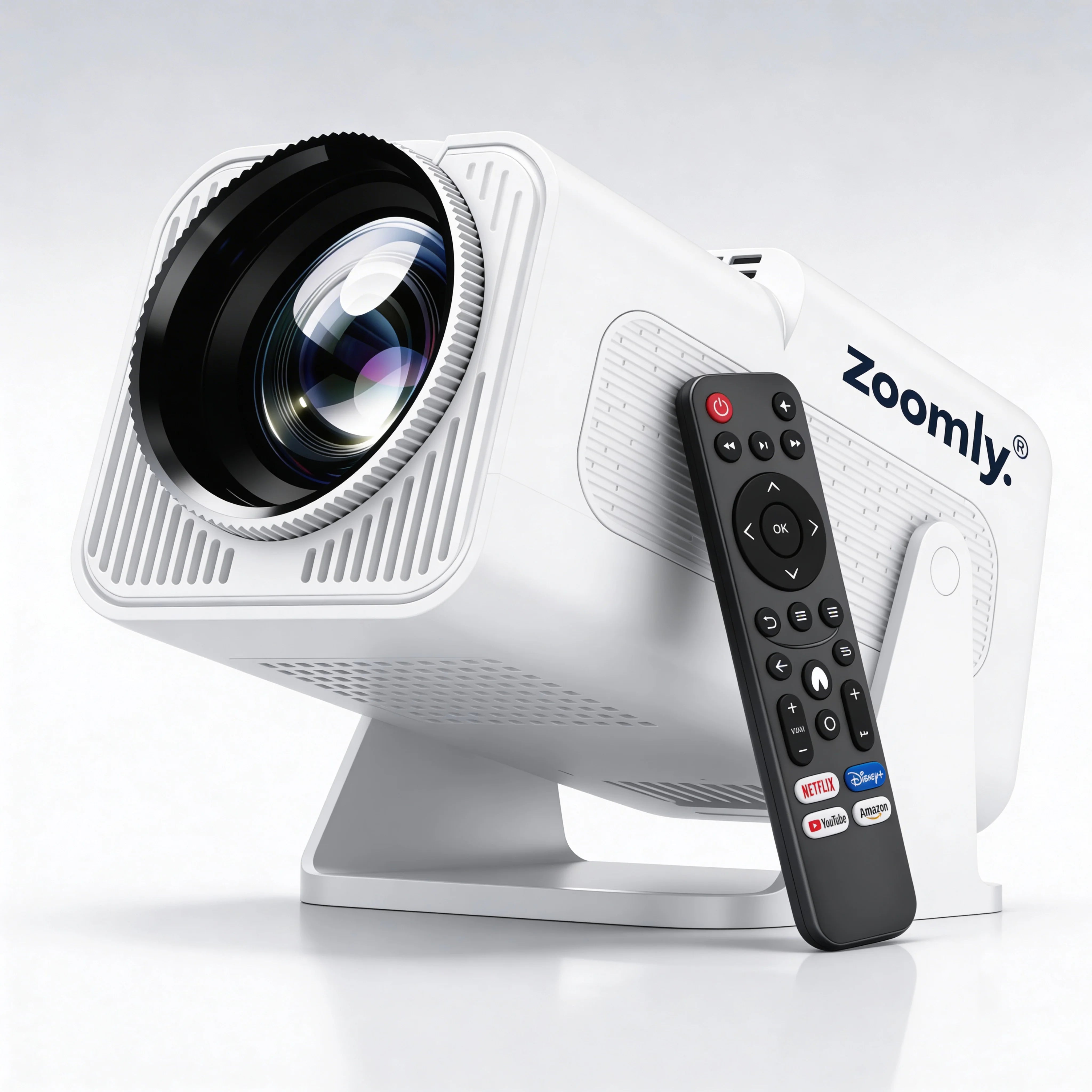 Zoomly® Pro Max Smart Projector
