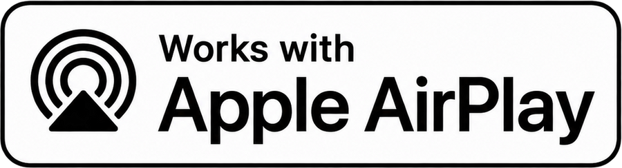 Works with Apple AirPlay