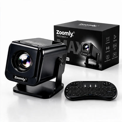 Zoomly Pro Max Full HD 1080p smart projector – product photo 2