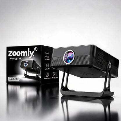 Zoomly Pro Ultra 2K Smart Projector