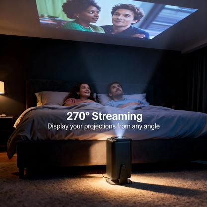 Zoomly® Pro Max Smart Projector