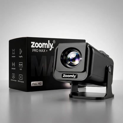 Zoomly® Pro Max Smart Projector