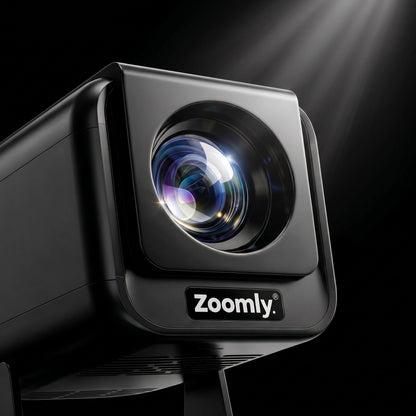 Zoomly® Pro Max Smart Projector