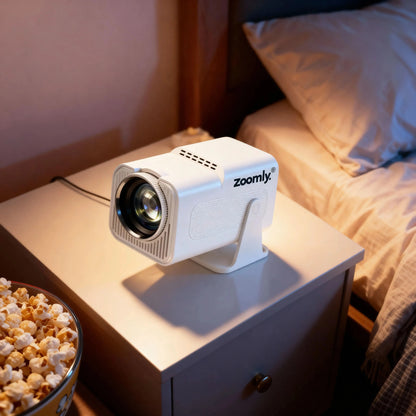 Zoomly® Pro Max Smart Projector