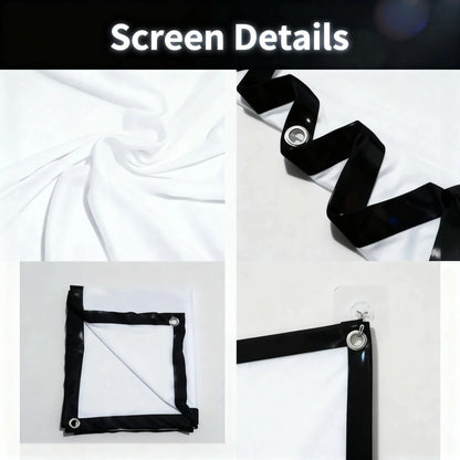 Portable Projection Screen 150"