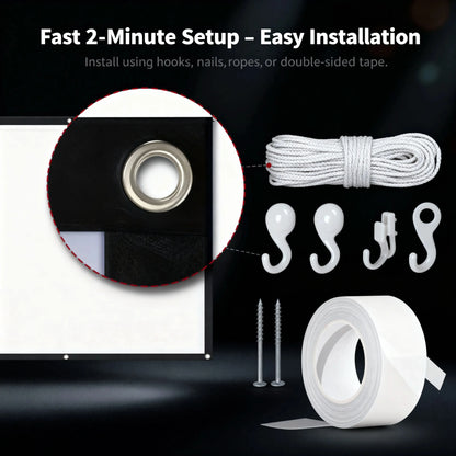 Portable Projection Screen 120 inch